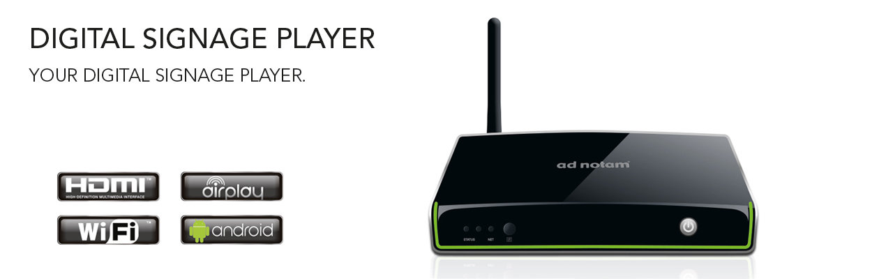 digital signage player