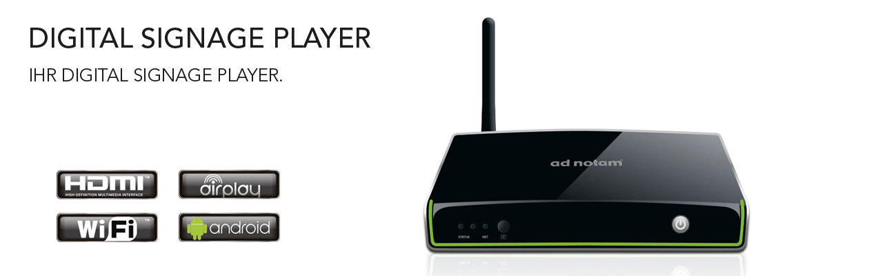 digital signage player